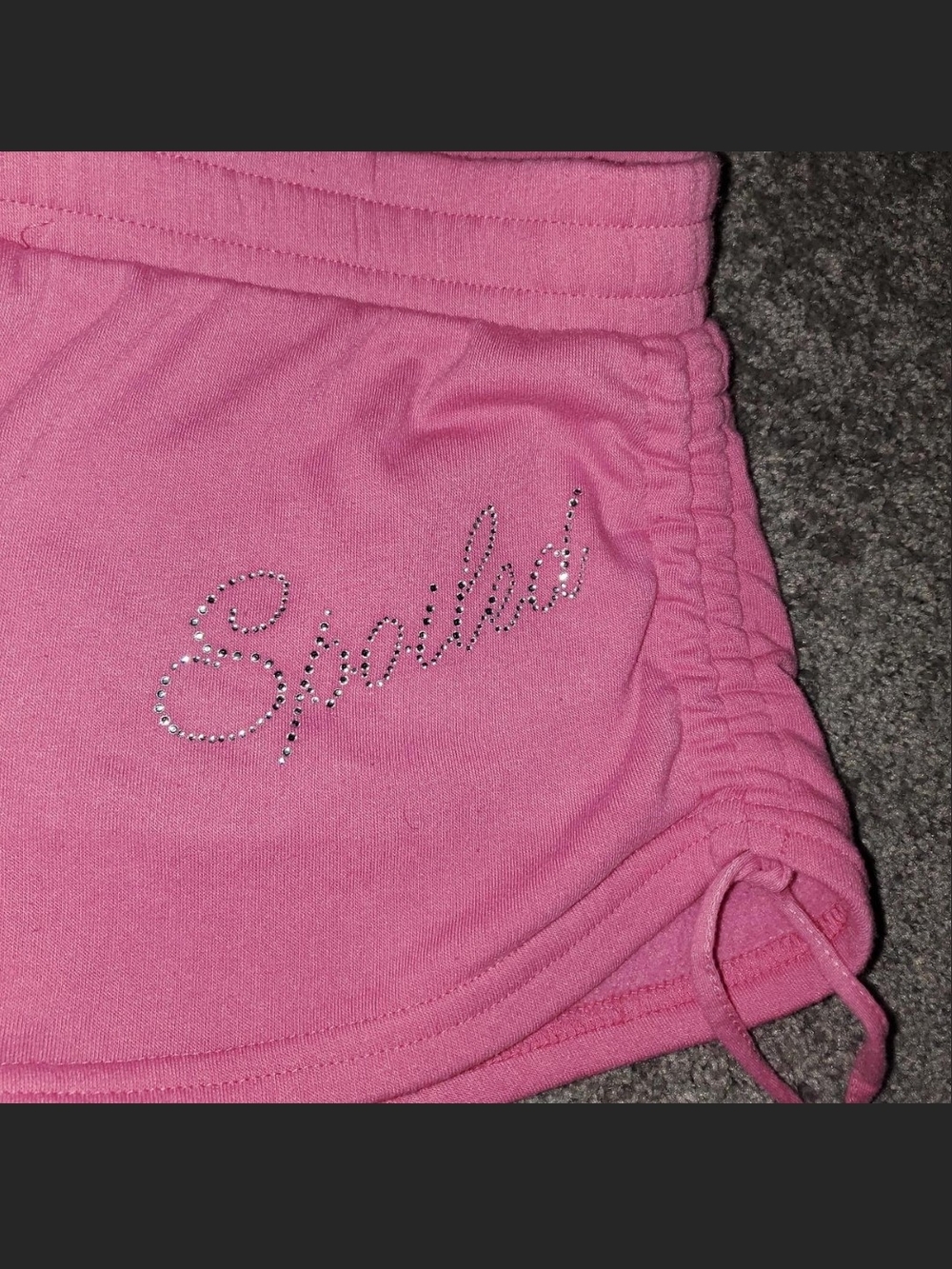 Rue21 Size M Pink Shorts with Rhinestones